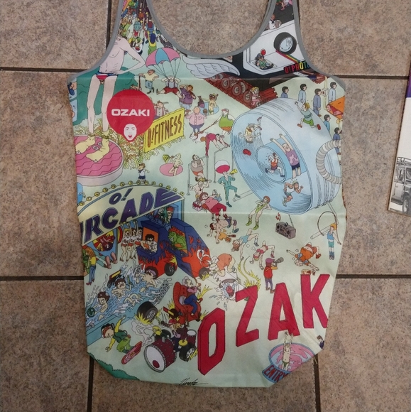 OZAKI Handbags - OZAKI flat tote NEW from CES LV 2015 limited print